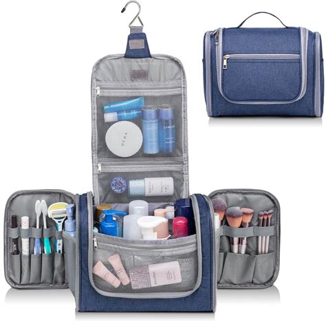 large functional designer toiletry bag.